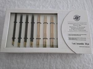 BRAND NEW Loops & Threads Interchangeable Circular Needle Box Set 28 pc